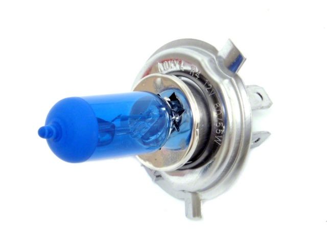 Nokya PRO Halogen Arctic White H4 55/60W Light Bulb Pair