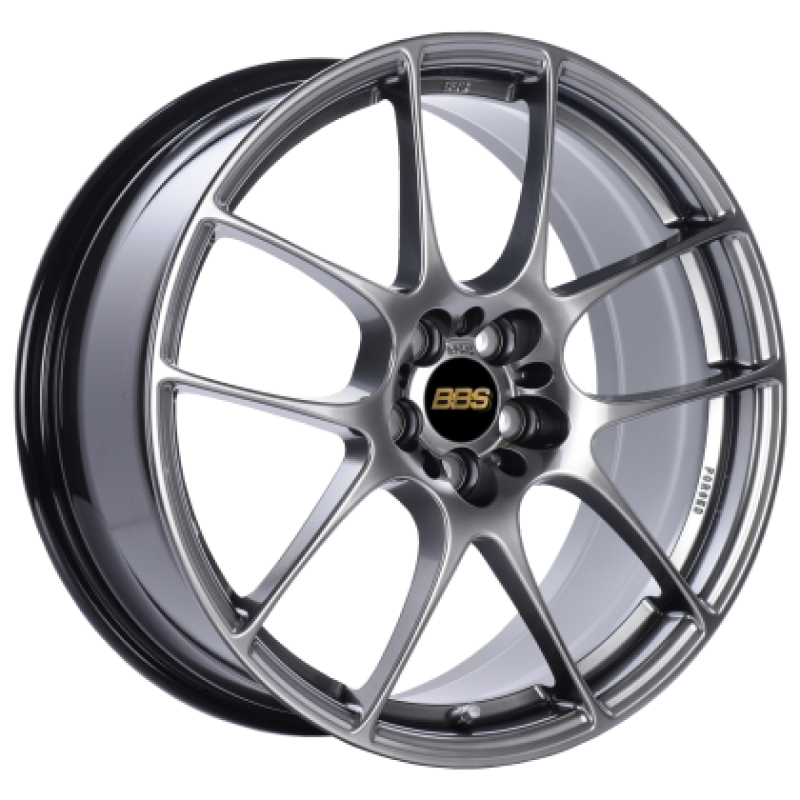 BBS RF 18x9 5x120 ET47 Diamond Black Wheel -82mm PFS/Clip Required RF521DBK