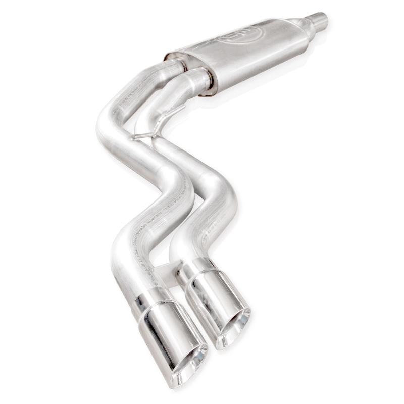 Stainless Works 2011-14 Ford Raptor Exhaust Y-Pipe Mid Resonator Front Passenger Rear Tire Exit FTR10CBFTY Main Image