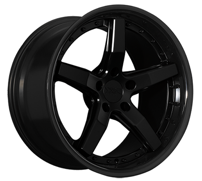 XXR 569 Wheel Flat Black / Gloss Black Lip 20x10.5 +40 5x4.5