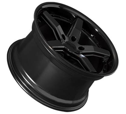 XXR 569 Wheel Flat Black / Gloss Black Lip 18x8.5 +38 5x100