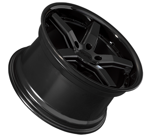 XXR 569 Wheel Flat Black / Gloss Black Lip 18x8.5 +38 5x100