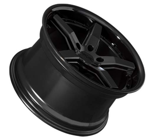 XXR 569 Wheel Flat Black / Gloss Black Lip 18x10 +35 5x120