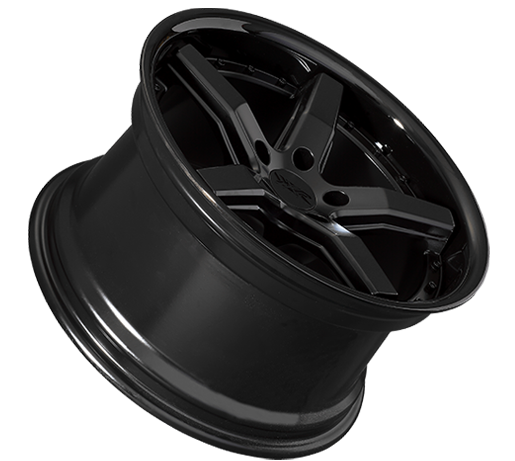 XXR 569 Wheel Flat Black / Gloss Black Lip 20x9 +35 5x120