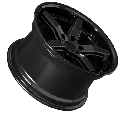 XXR 569 Wheel Flat Black / Gloss Black Lip 18x8.5 +38 5x4.5