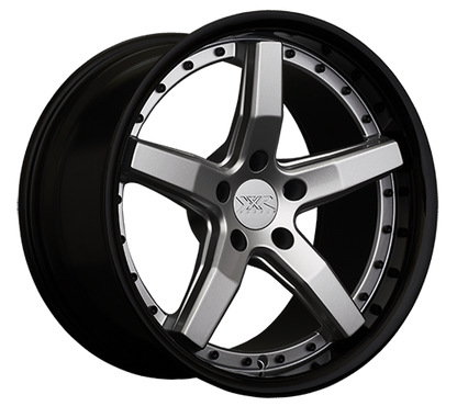XXR 569 Wheel Silver / Gloss Black Lip 20x10.5 +25 5x4.5