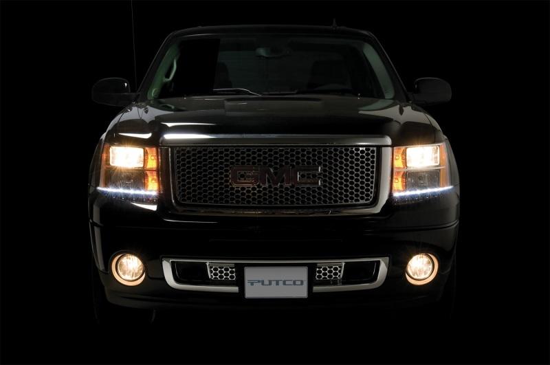 Putco 07-13 GMC Sierra LD/HD - Black LED DayLiner G3 290110B Main Image