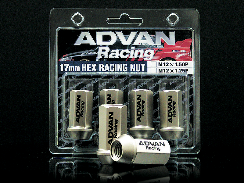 Advan Lug Nut 12X1.25 (Champagne Gold) - 4 Pack Z8633