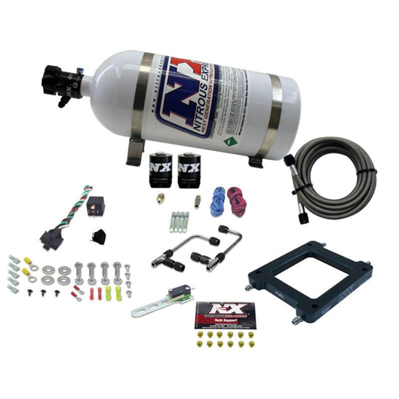 Nitrous Express Dominator Gemini Stage 6 Nitrous Kit (50-300HP) w/10lb Bottle 60070-10 Main Image