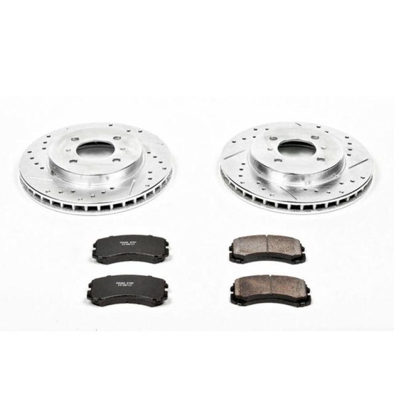 PowerStop PSB Z23 Evolution Kit Brakes, Rotors & Pads Brake Kits - Performance D&S main image