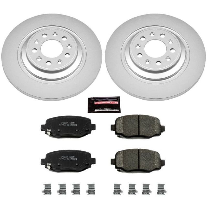 PowerStop PSB Z17 Evolution Coated Kit Brakes, Rotors & Pads Brake Kits - Performance Blank main image