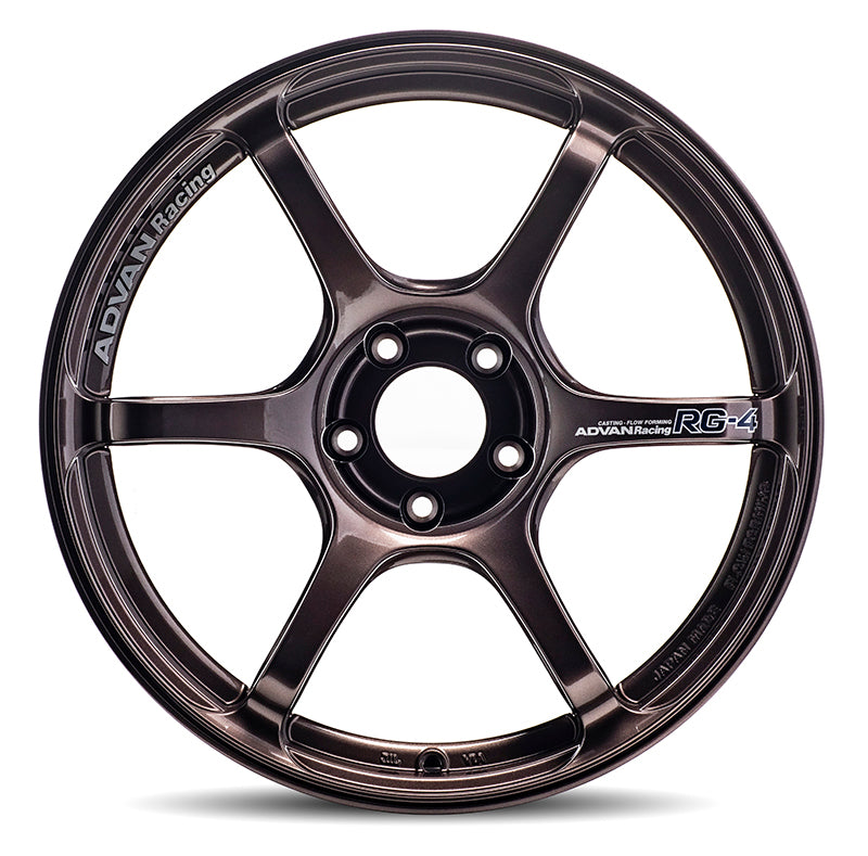 Advan RG-4 18x9.5 +45 5-100 Racing Copper Bronze Wheel YA48J45DCB