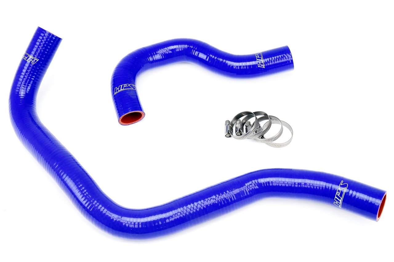 HPS Blue Reinforced Silicone Radiator Hose Kit Coolant Acura 90-93 Integra B18 B20