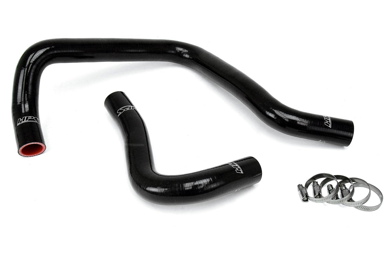 HPS Black Reinforced Silicone Radiator Hose Kit Coolant Acura 94-01 Integra LS RS GS GSR