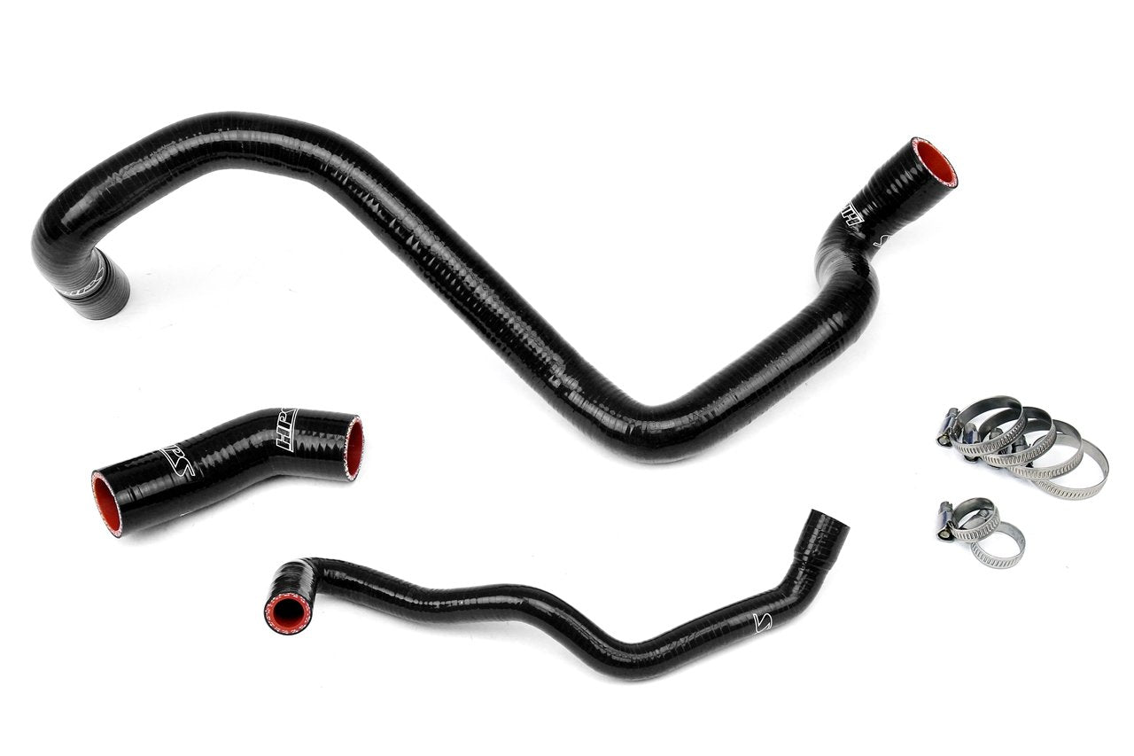 HPS Black Reinforced Silicone Radiator Hose Kit Coolant Audi 99-06 TT 225HP