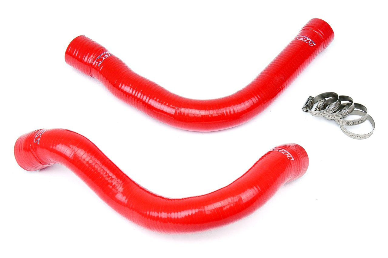 HPS Red Reinforced Silicone Radiator Hose Kit Coolant BMW 92-99 E36 318