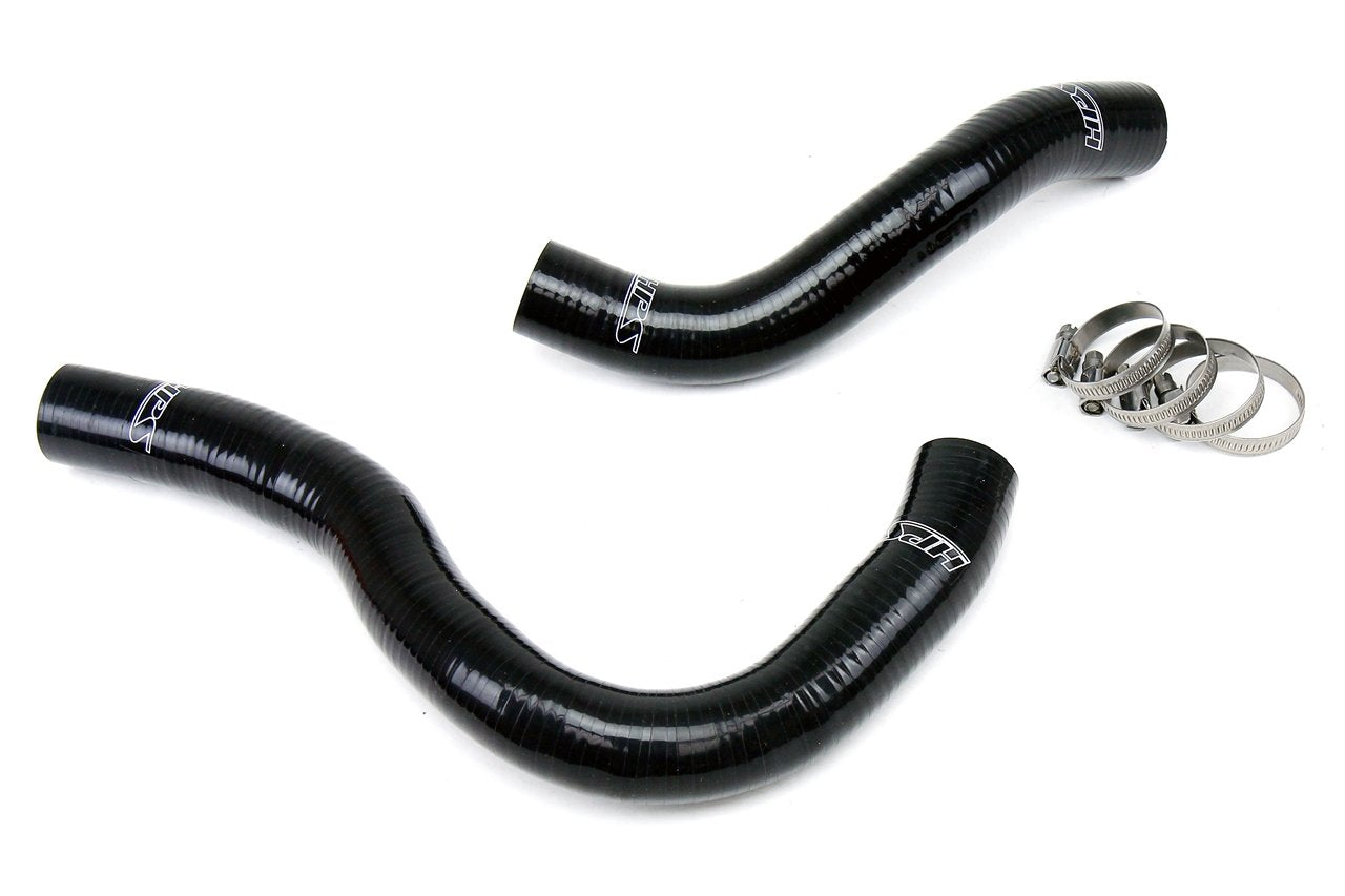 HPS Black Reinforced Silicone Radiator Hose Kit Coolant Honda 02-05 Civic Si