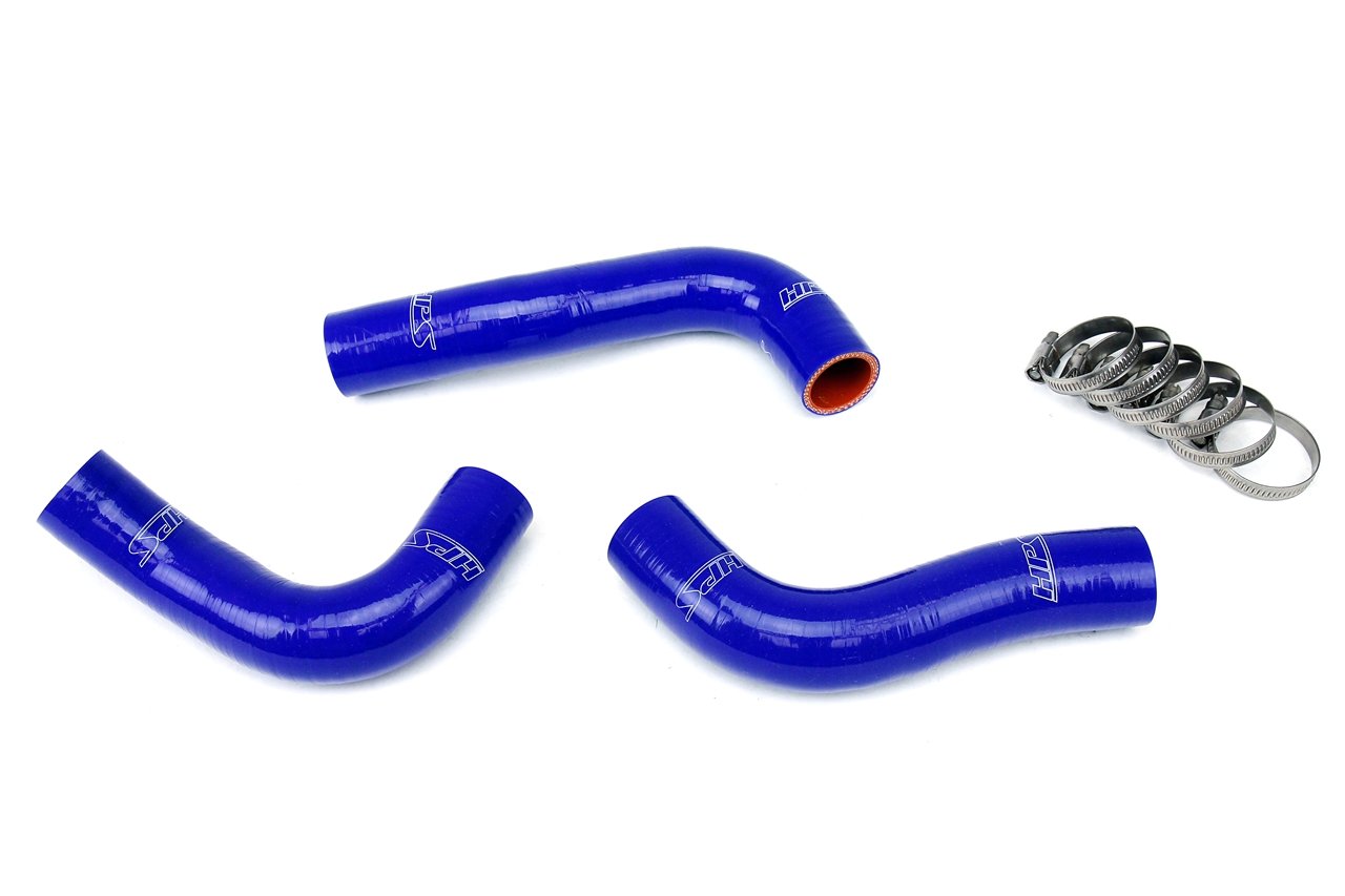 HPS Blue Reinforced Silicone Radiator Hose Kit Coolant Mazda 94-97 Miata