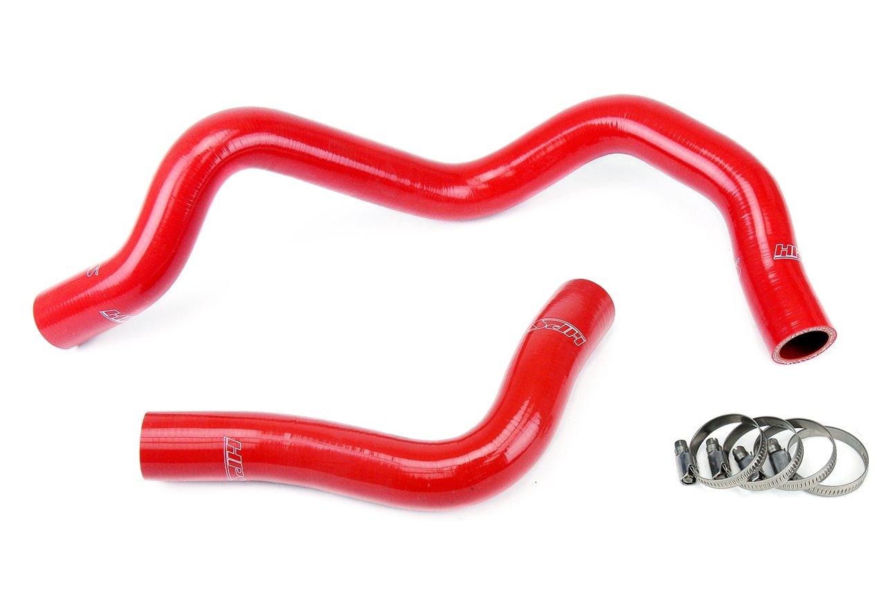 HPS Red Reinforced Silicone Radiator Hose Kit Coolant Mazda 99-05 Miata