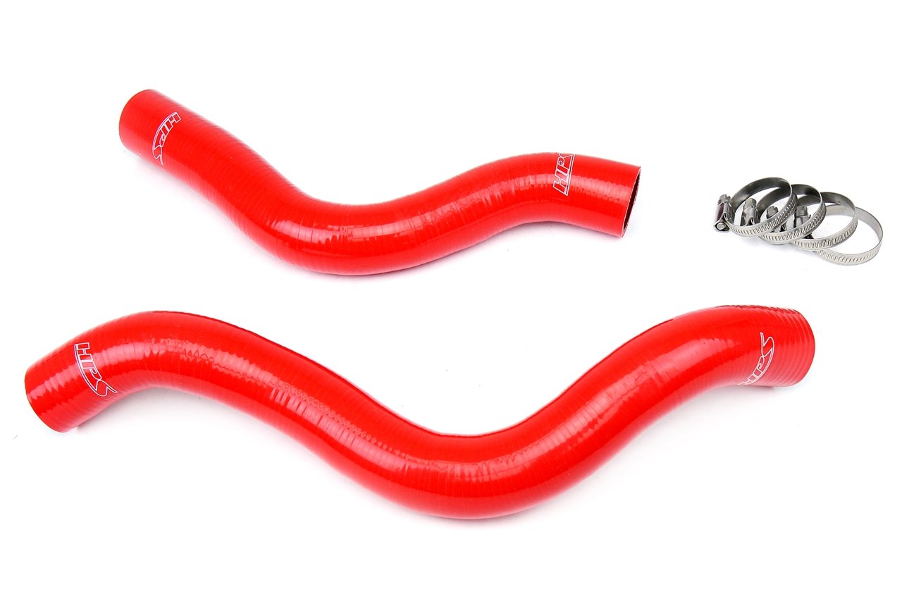 HPS Red Reinforced Silicone Radiator Hose Kit Coolant Mitsubishi 90-94 Eclipse 2.0L