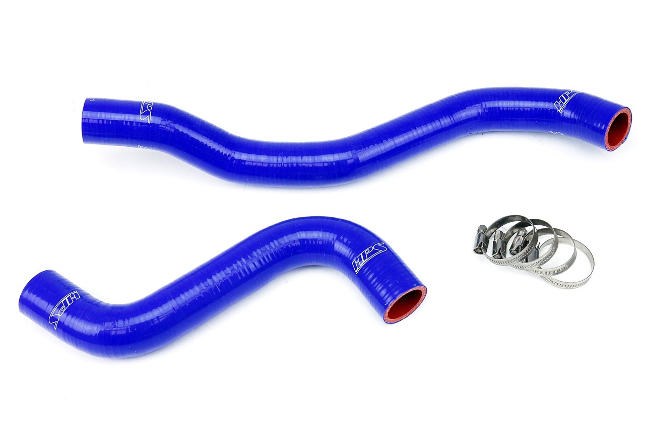 HPS Blue Reinforced Silicone Radiator Hose Kit Coolant Mitsubishi 95-99 Eclipse Turbo