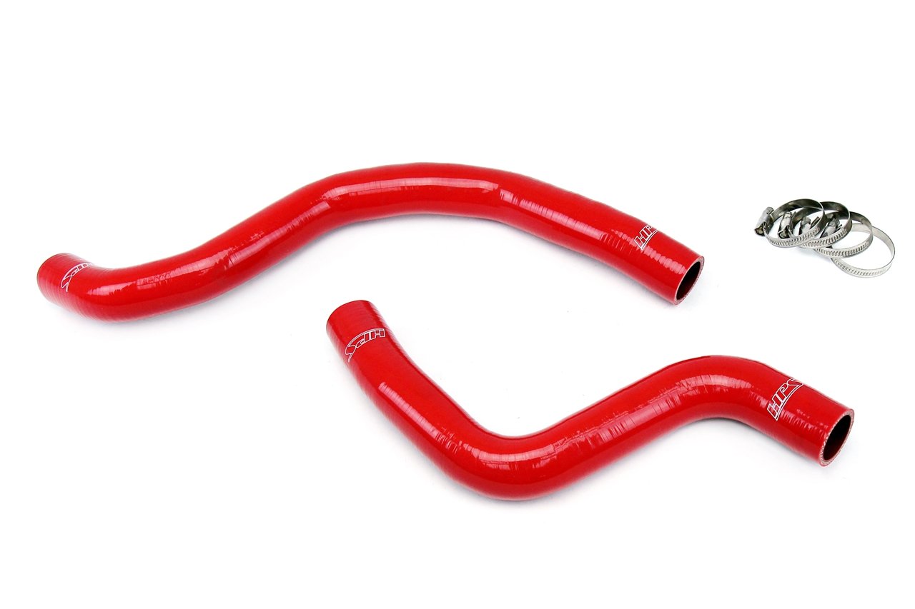 HPS Red Reinforced Silicone Radiator Hose Kit Coolant Mitsubishi Lancer EVO 7 8