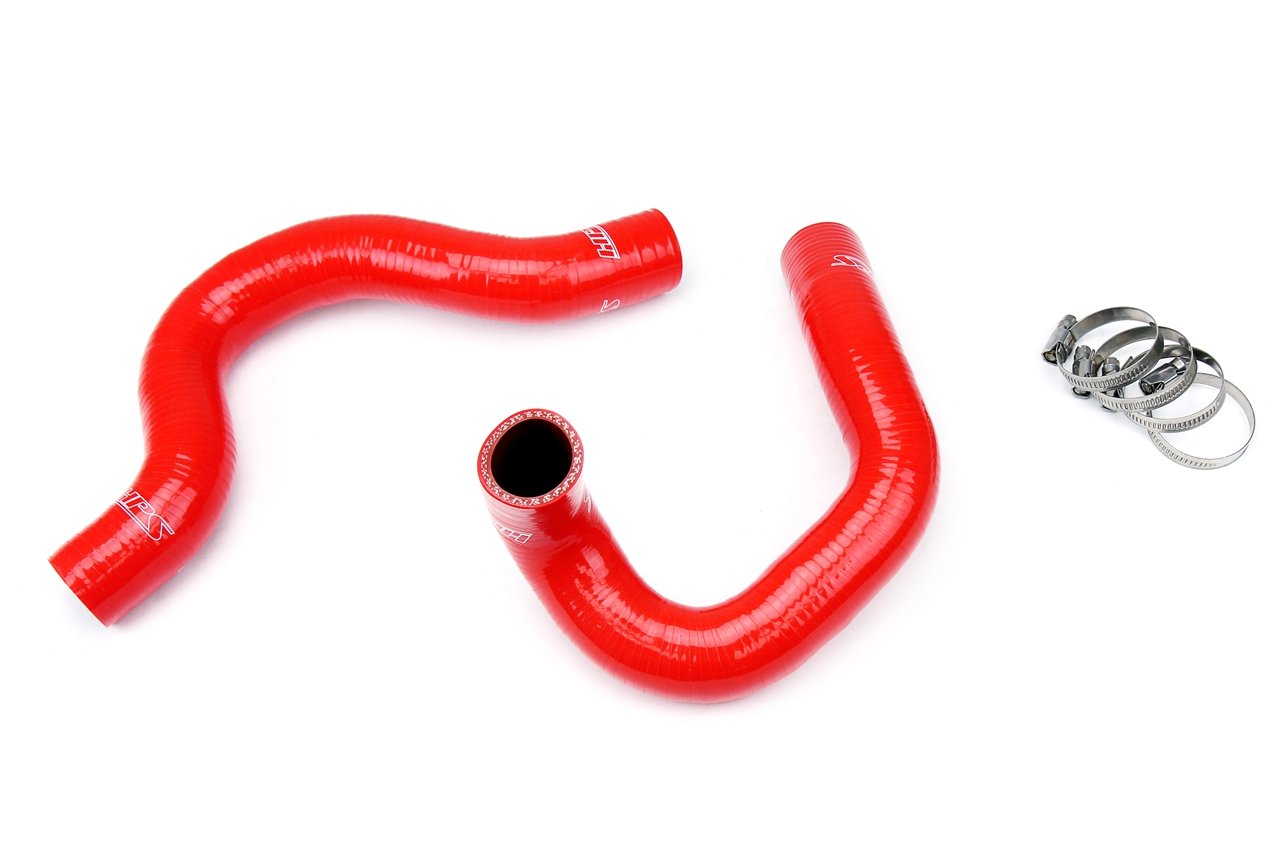 HPS Red Reinforced Silicone Radiator Hose Kit Coolant Nissan 07-09 Sentra SE-R / SER Spec V