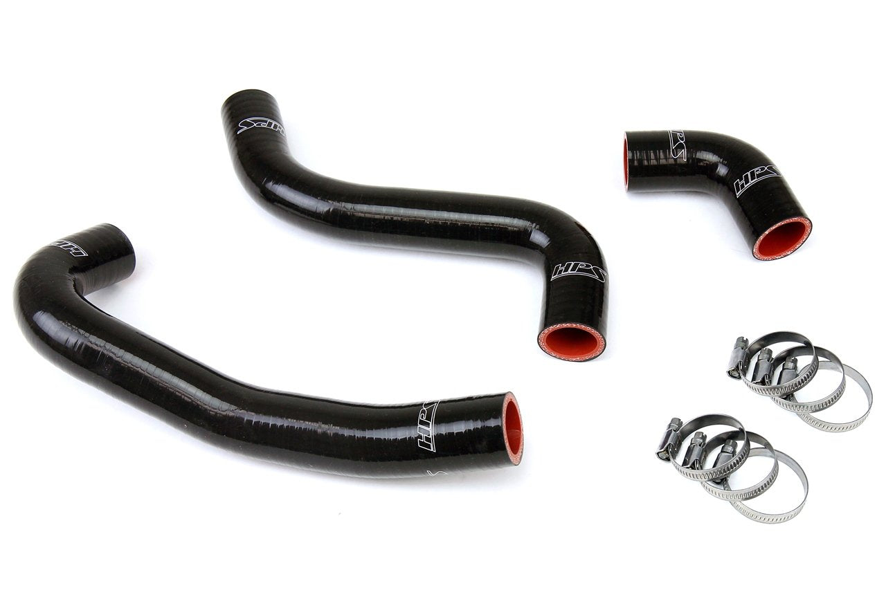 HPS Black Reinforced Silicone Radiator Hose Kit Coolant Scion 04-07 xB