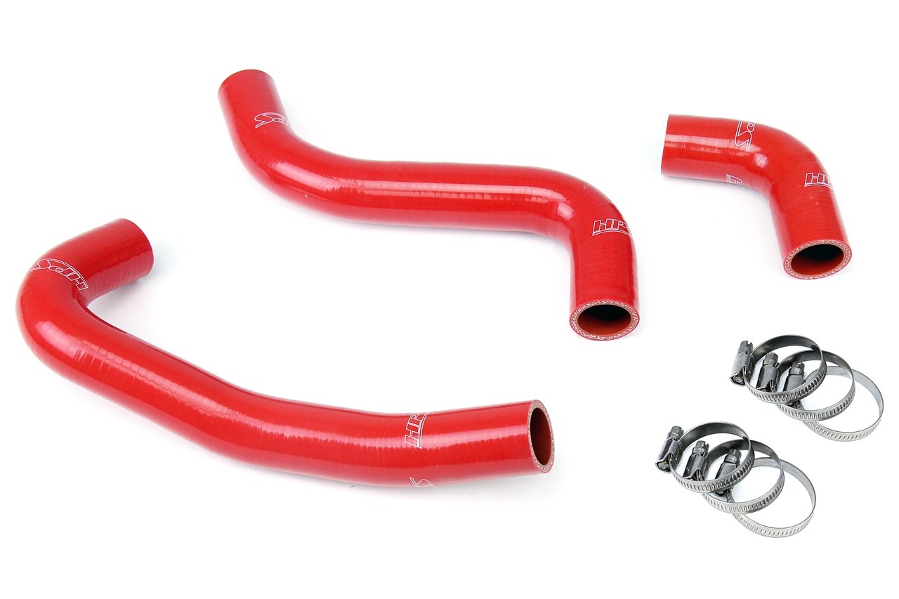 HPS Red Reinforced Silicone Radiator Hose Kit Coolant Scion 04-07 xB