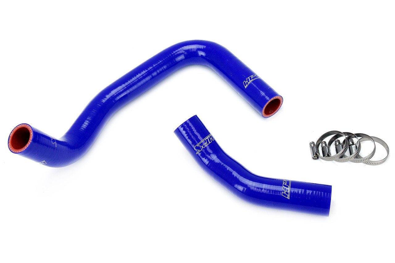 HPS Blue Reinforced Silicone Radiator Hose Kit Coolant Toyota 85-87 Corolla AE86