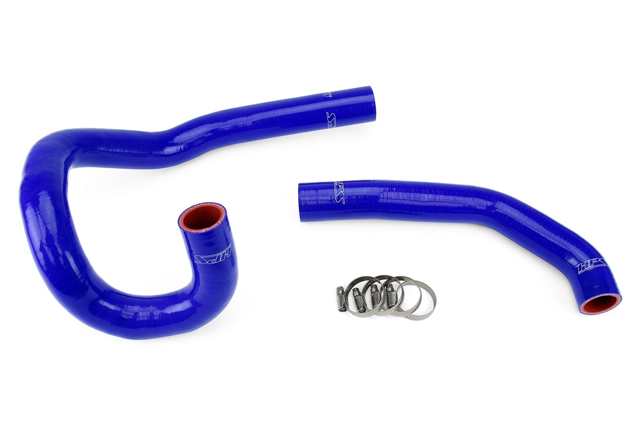 HPS Blue Reinforced Silicone Radiator Hose Kit Coolant Toyota 86-92 Supra MK3 Turbo & NA 7MGE / 7MGTE