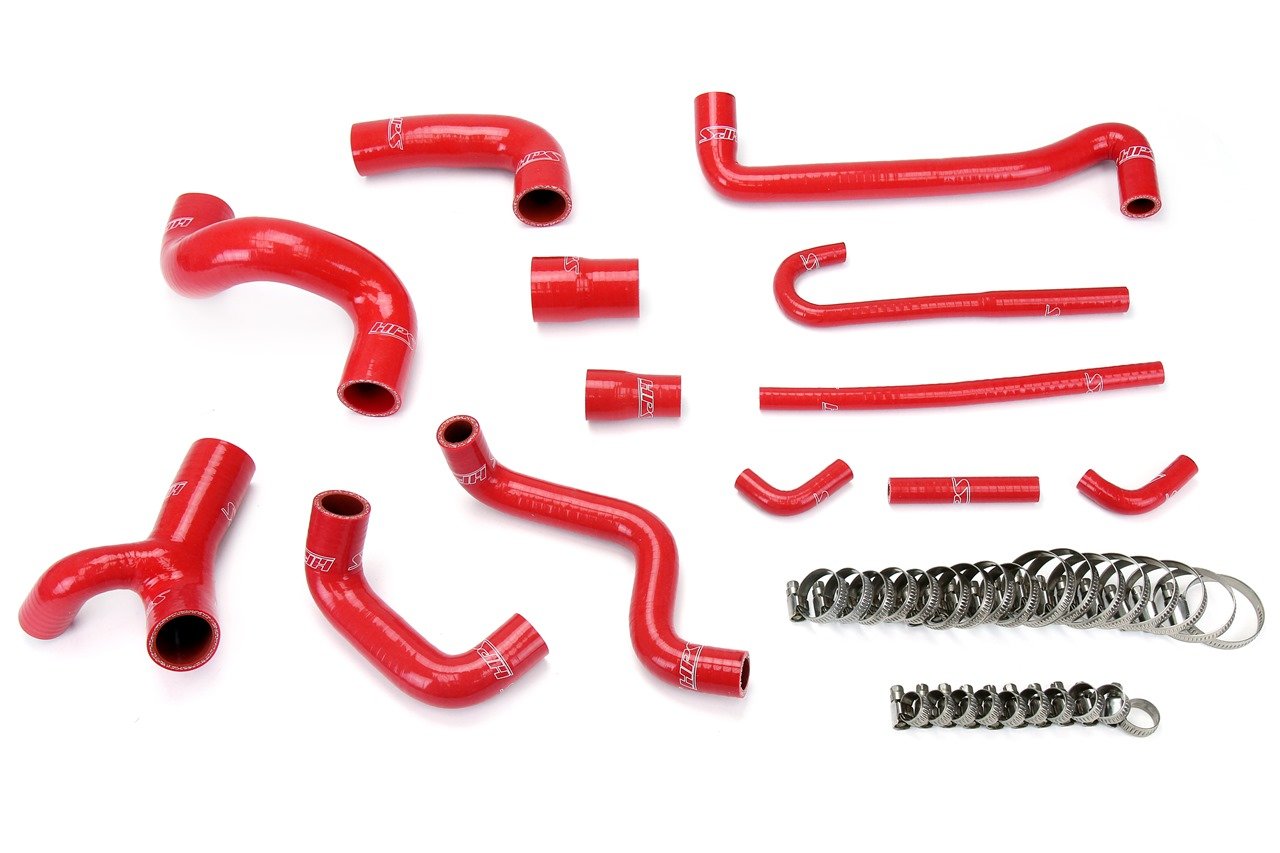 HPS Reinforced Silicone Radiator, Heater and Water Hose Coolant Kit BMW 88-91 E30 M3 Left Hand Drive , 57-1209