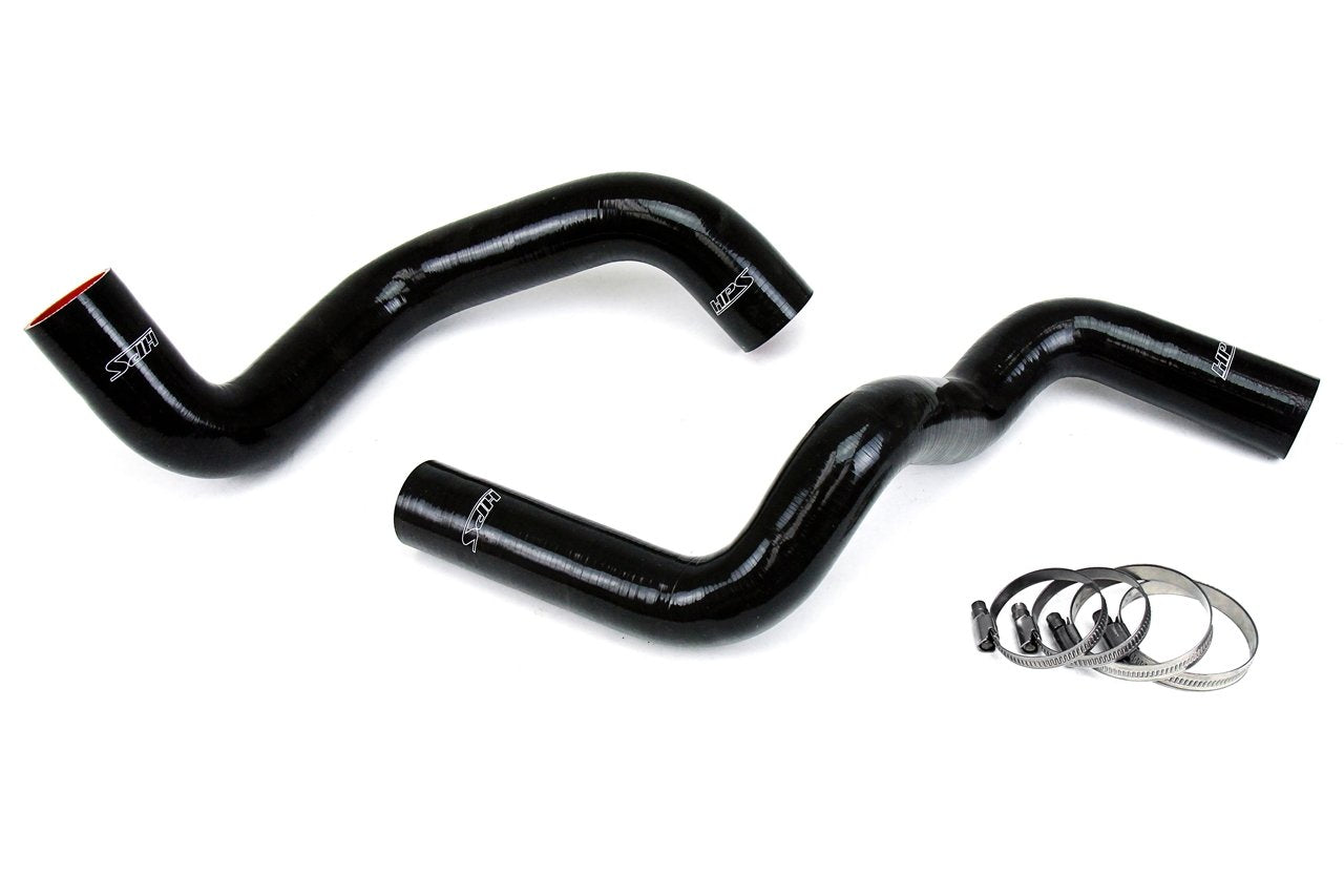 HPS Black Reinforced Silicone Radiator Hose Kit Coolant Dodge 96-02 Viper