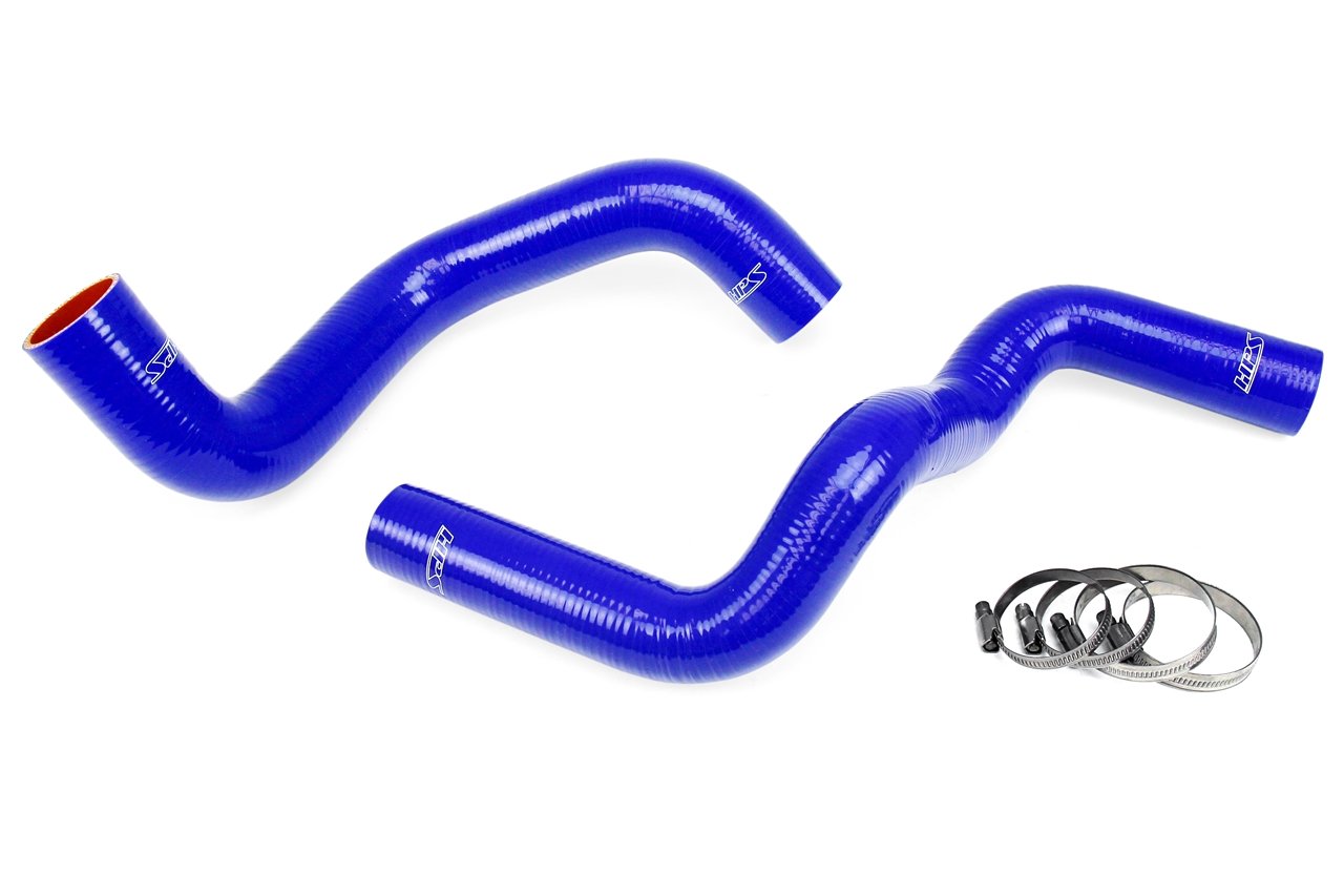 HPS Blue Reinforced Silicone Radiator Hose Kit Coolant Dodge 96-02 Viper