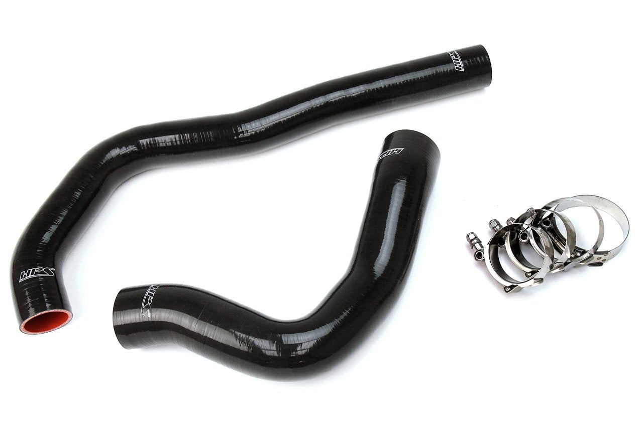 HPS Black Reinforced Silicone Radiator Hose Kit Coolant Dodge 99-02 Ram Pickup 5.9L Diesel Cummins