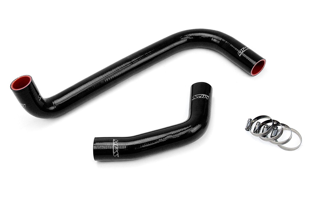 HPS Black Reinforced Silicone Radiator Hose Kit Coolant Toyota 04-06 Sequoia V8 4.7L