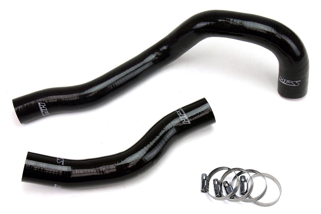 HPS Black Reinforced Silicone Radiator Hose Kit Coolant Lexus 92-99 SC300 Non Turbo 2JZGE 3.0L I6