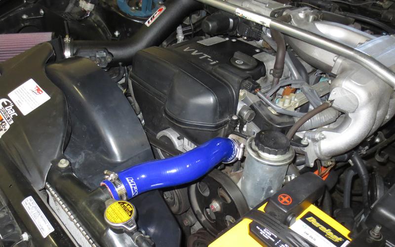 HPS Blue Reinforced Silicone Radiator Hose Kit Coolant Lexus 92-99 SC300 Non Turbo 2JZGE 3.0L I6