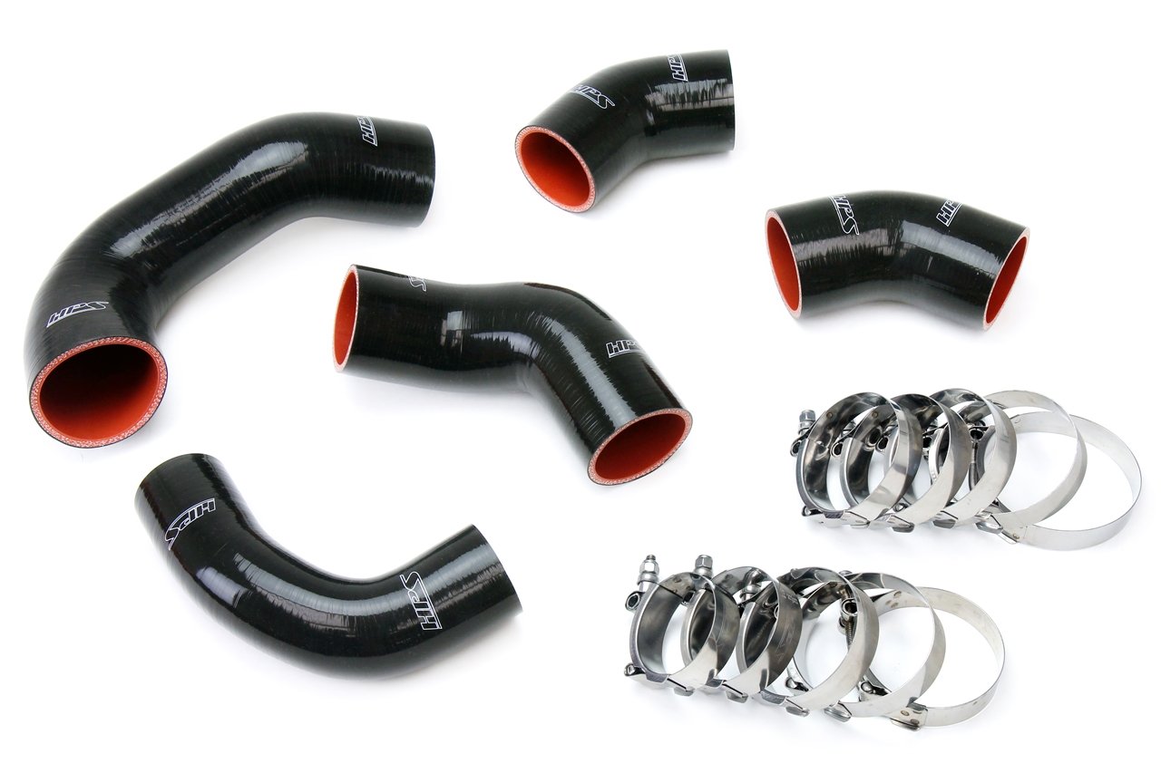 HPS Silicone Intercooler Coolant Hose Kit Mitsubishi 2003-2007 Lancer EVO 8 9 MR US-Spec, 57-1227