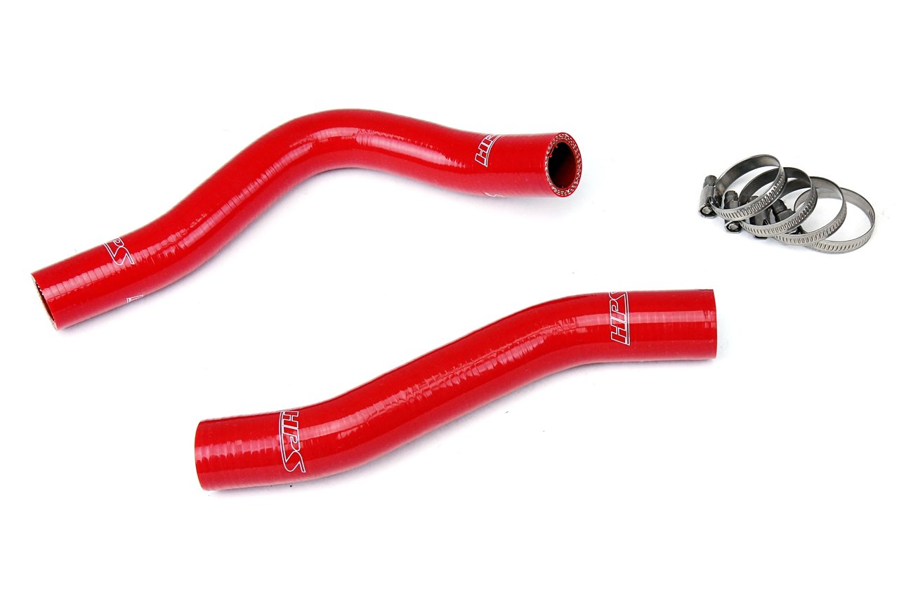 HPS Red Reinforced Silicone Radiator Hose Kit Coolant Honda 11-16 CRZ