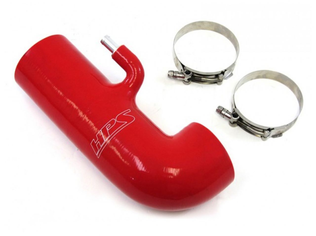 HPS Red Reinforced Silicone Post MAF Air Intake Hose Kit - Delete Stock Sound Tube Subaru 13-16 BRZ