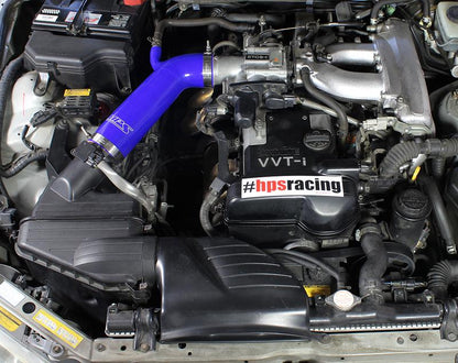 HPS Performance Products HPS Blue Reinforced Silicone Post MAF Air Intake Hose Kit Lexus 01-05 IS300 I6 3.0L