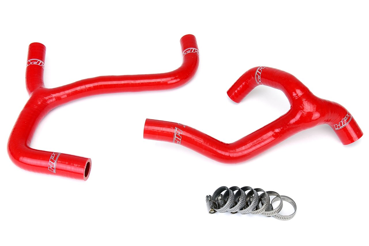 HPS Red Reinforced Silicone Radiator Hose Kit Coolant Honda 03-04 CRF450R