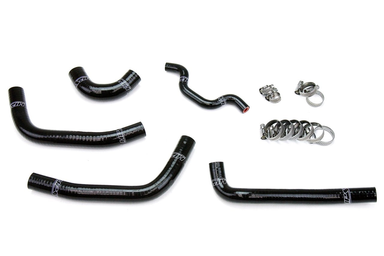 HPS Black Reinforced Silicone Radiator Hose Kit Coolant Kawasaki 09-10 KX250F