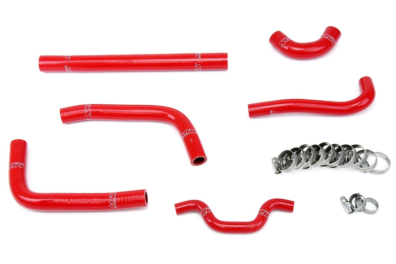 HPS Red Reinforced Silicone Radiator Hose Kit Coolant Kawasaki 2011 KX250F