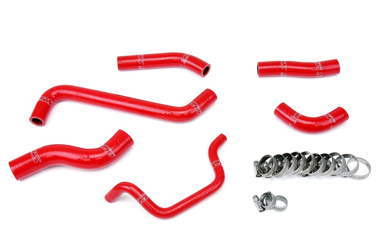 HPS Red Reinforced Silicone Radiator Hose Kit Coolant Kawasaki 10-11 KX450F