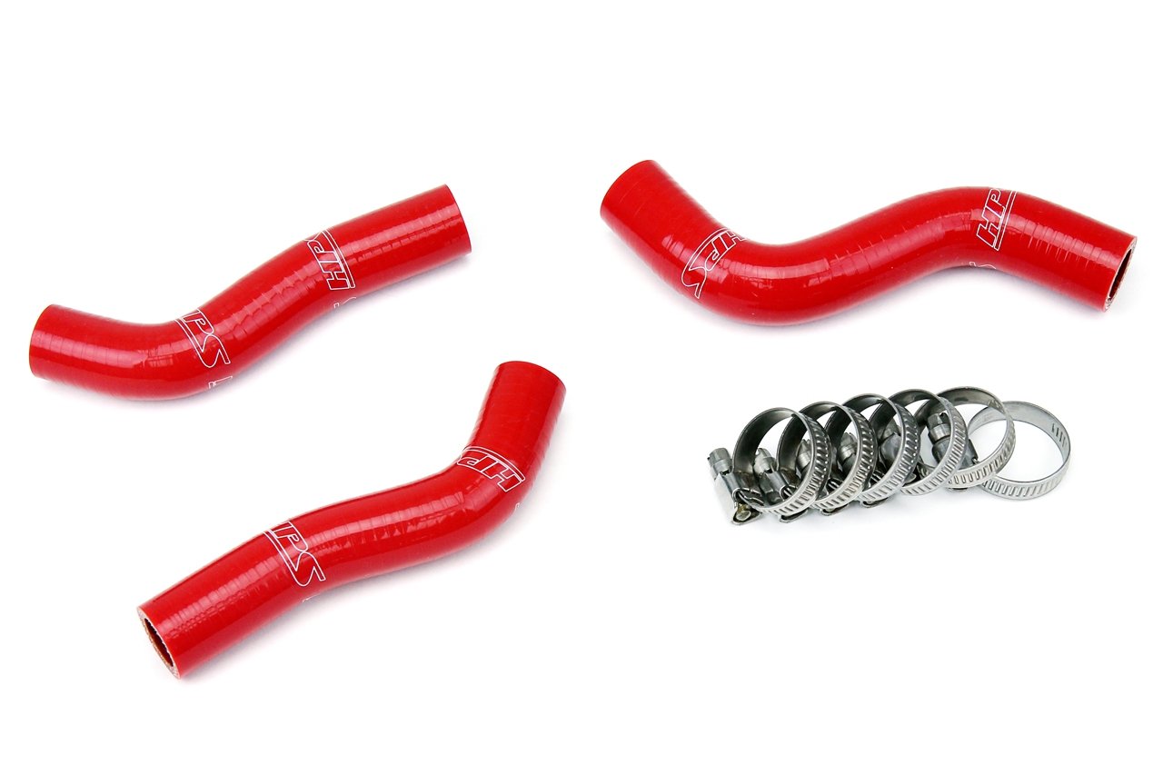 HPS Red Reinforced Silicone Radiator Hose Kit Coolant KTM 07-10 250SXF