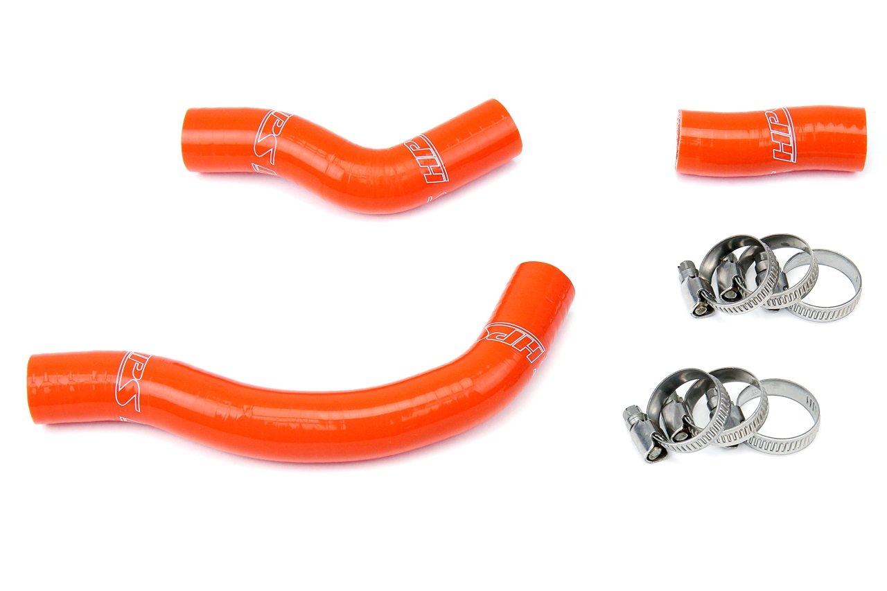 HPS Orange Reinforced Silicone Radiator Hose Kit Coolant KTM 2007 450SXSF