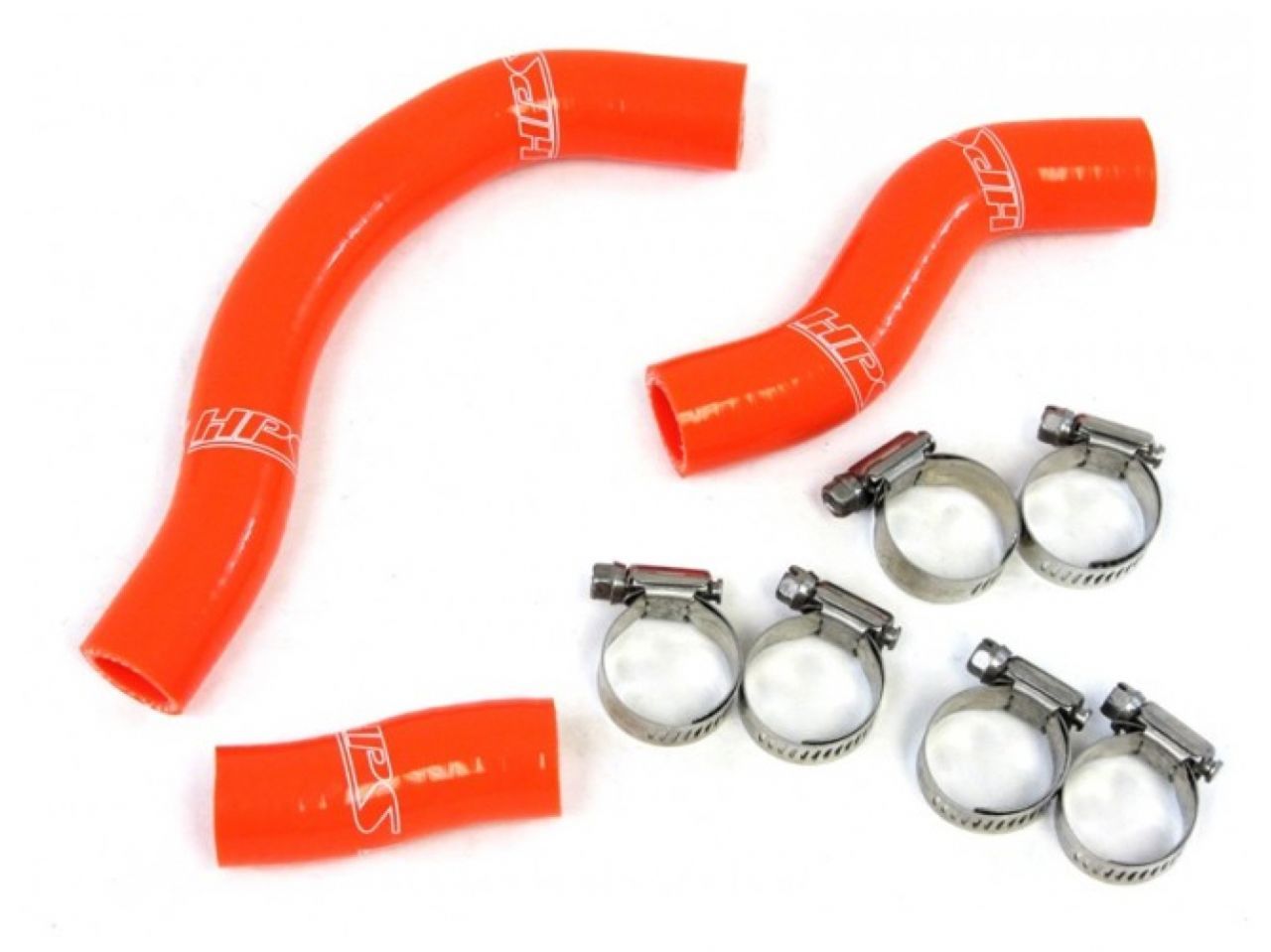 HPS Orange Reinforced Silicone Radiator Hose Kit Coolant KTM 11-12 450SXF