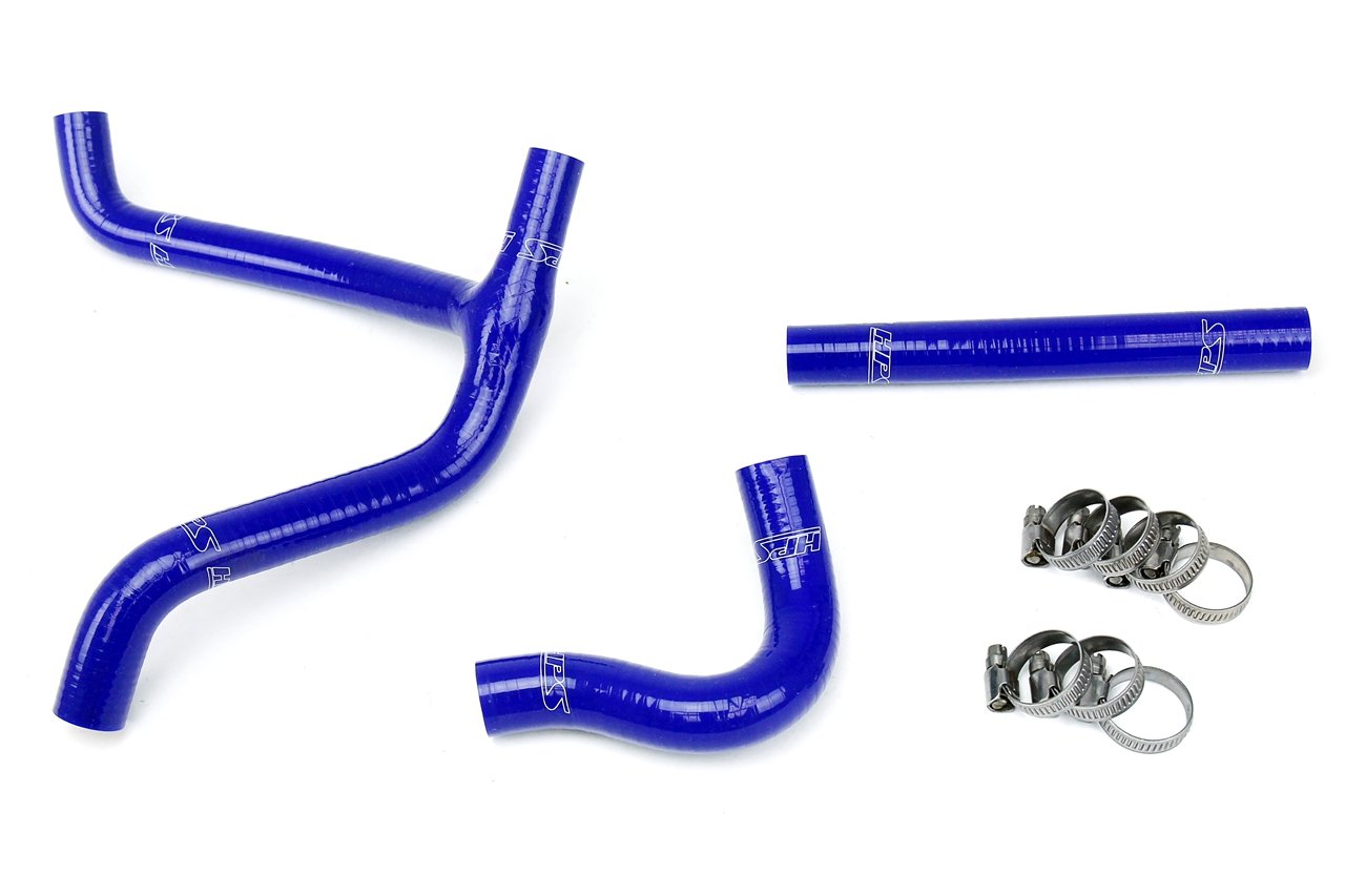 HPS Blue Reinforced Silicone Radiator Hose Kit Coolant Suzuki 06-07 RMZ450